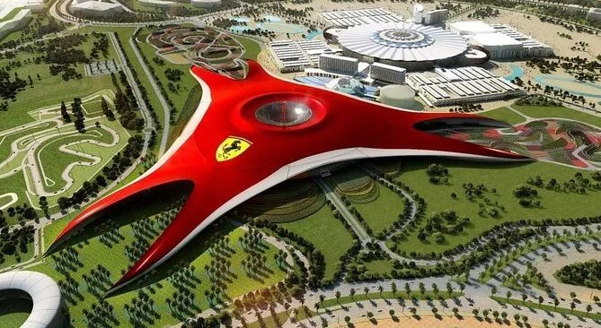 Dubai ferrari world