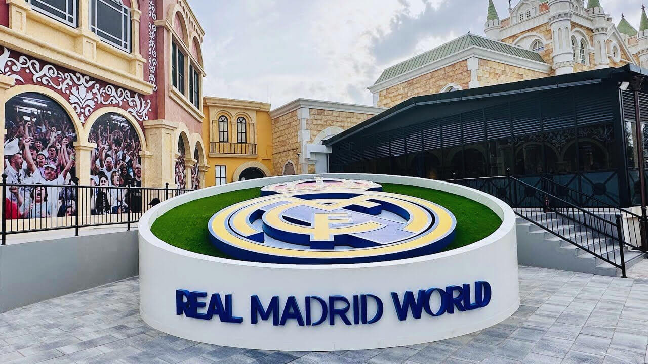 Real madrid dubai world